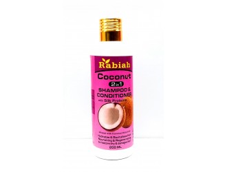 RABIAH 2 IN 1 SHAMPOO + CONDITIONER 200 ML