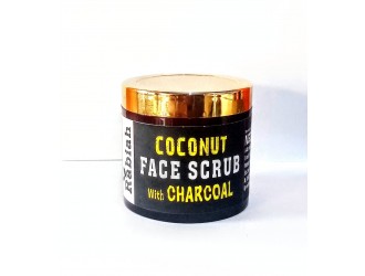 RABIAH COCONUT FACE & BODY SCRUB WITH CHARCOAL 100 GM