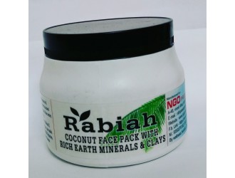 RABIAH COCONUT FACE MASK WITH RICH EARTH CLAY 500 ML